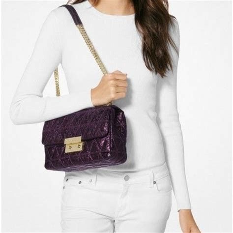 purse forum michael kors damson|Michael Kors leather bags review.